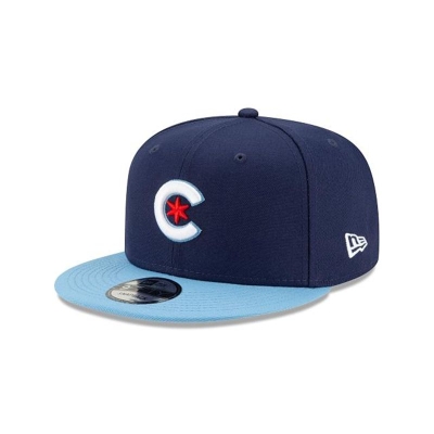 Sapca New Era Chicago Cubs MLB City Connect 9FIFTY Snapback - Albastri